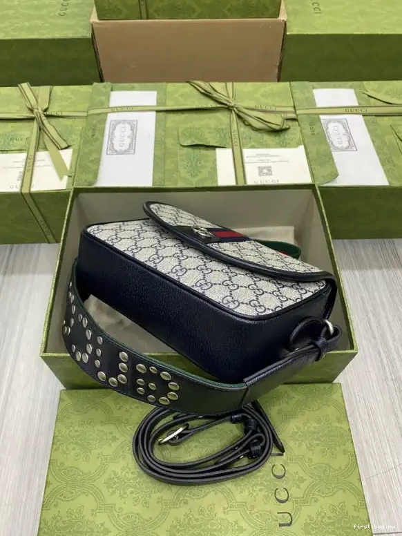 First bag ru GUCCI Ophidia shoulder GG mini bag 0518